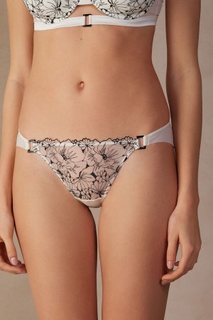 Intimissimi Pure Joy Panties Hvide | DDKKV75202